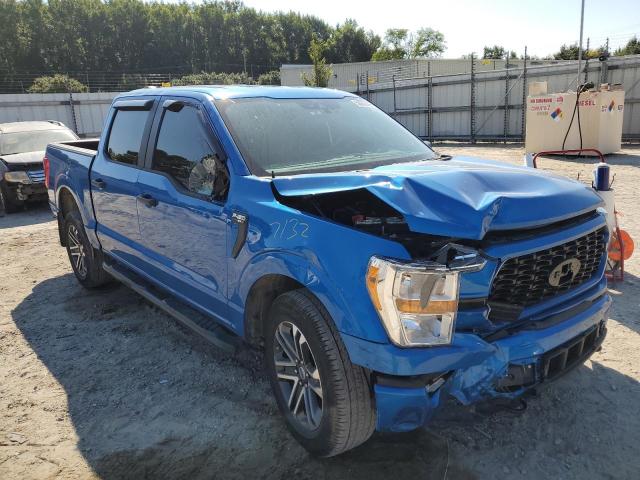 FORD F150 SUPER 2021 with VIN 1FTEW1EP3MFB35346 - Photo from auction