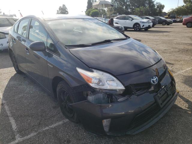 TOYOTA PRIUS 2012 with VIN JTDKN3DU3C5425275 - Photo from auction