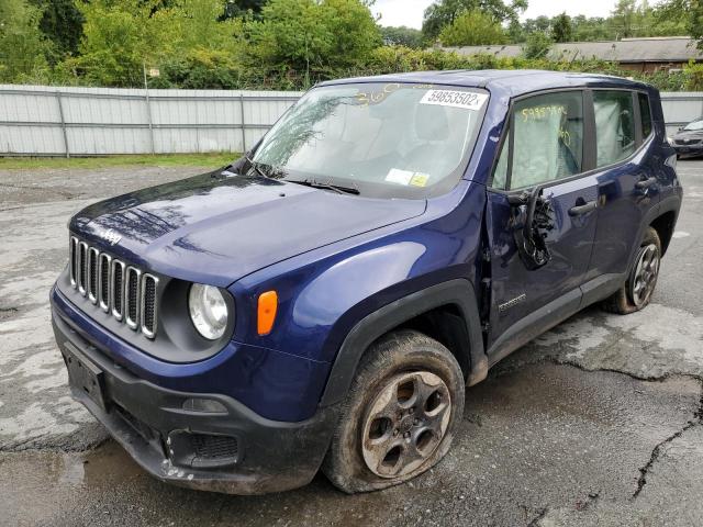 Photo 2 from auction – 2016 JEEP RENEGADE S with VIN ZACCJBAW8GPC57677