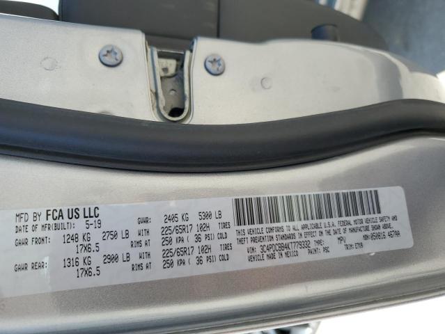 Photo 10 from auction – 2019 DODGE JOURNEY with VIN 3C4PDCBB4KT779332