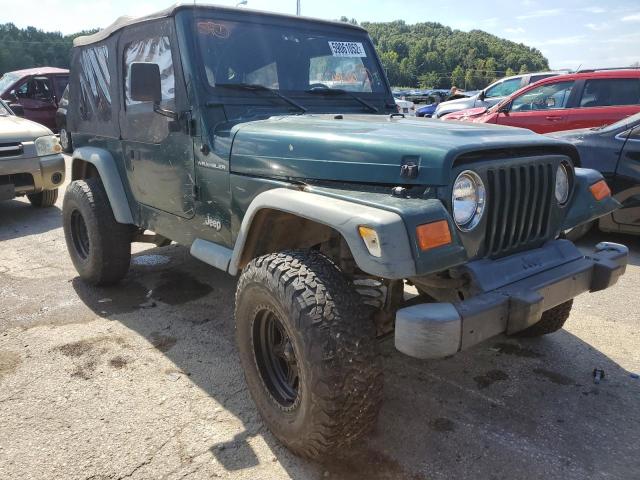 JEEP WRANGLER / 2000 with VIN 1J4FA29P9YP723913 - Photo from auction