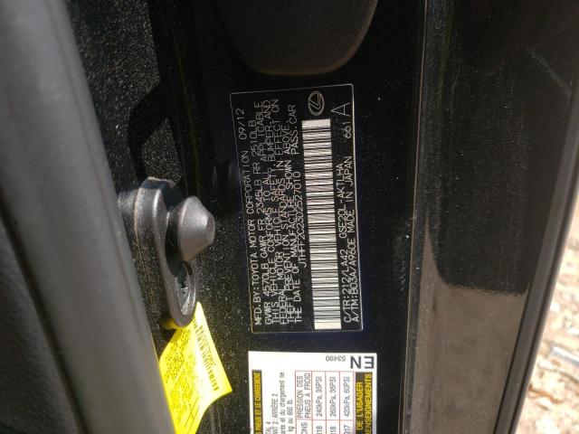 Photo 10 from auction – 2013 LEXUS IS 250 with VIN JTHFF2C23D2527010