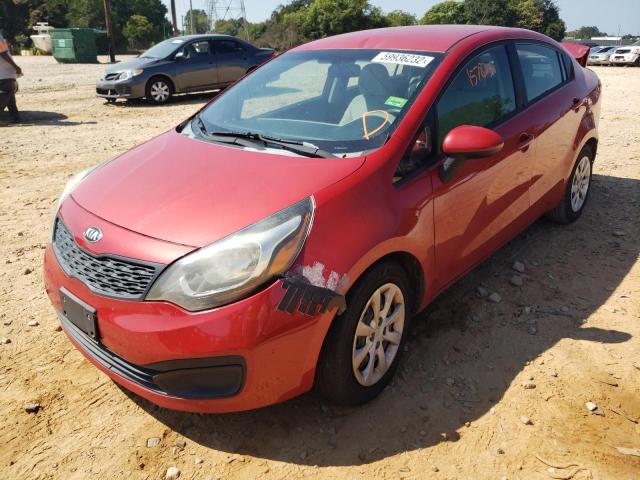 Photo 2 from auction – 2013 KIA RIO LX with VIN KNADM4A38D6155367