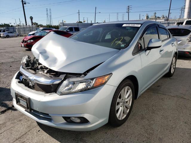 Photo 2 from auction – 2012 HONDA CIVIC EXL with VIN 19XFB2F95CE306709