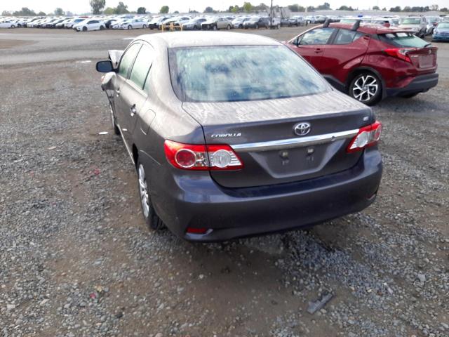 Photo 3 from auction – 2013 TOYOTA COROLLA BA with VIN 5YFBU4EE7DP191100