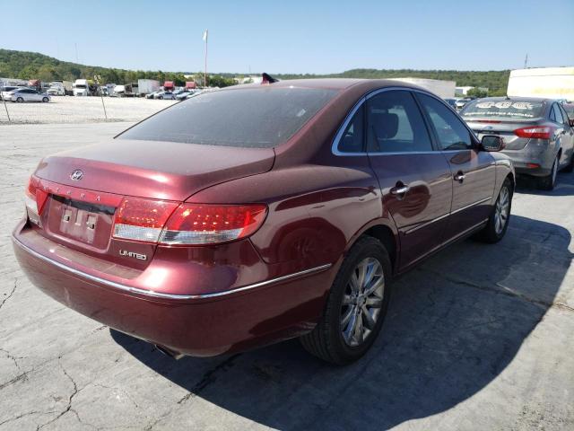 Photo 4 from auction – 2009 HYUNDAI AZERA SE with VIN KMHFC46F59A360386