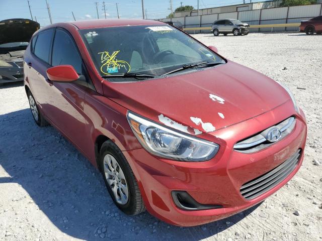 HYUNDAI ACCENT SE 2017 with VIN KMHCT5AE6HU360076 - Photo from auction