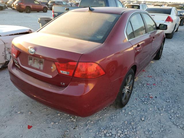 Photo 4 from auction – 2009 KIA OPTIMA LX with VIN KNAGE228395332204