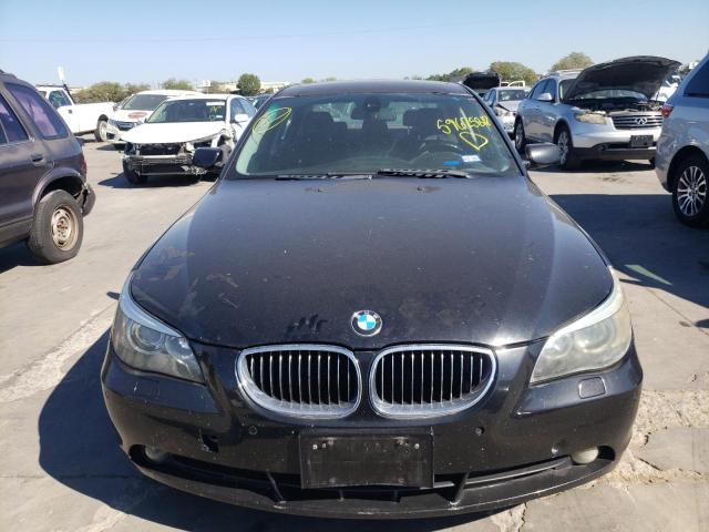 Photo 9 from auction – 2005 BMW 545 I with VIN WBANB33545CN63841