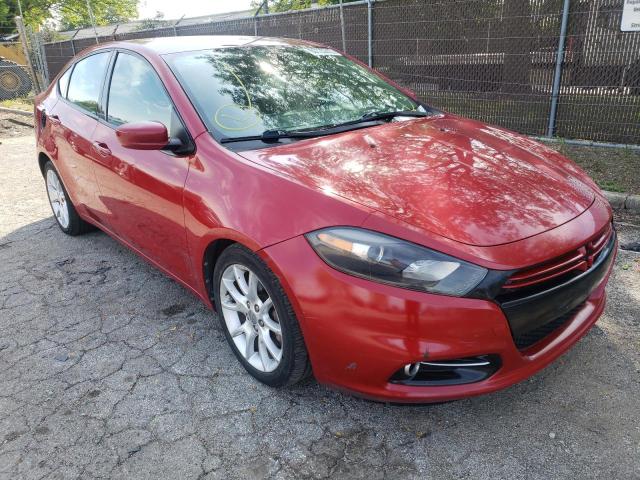 DODGE DART SXT 2013 with VIN 1C3CDFBH8DD135463 - Photo from auction