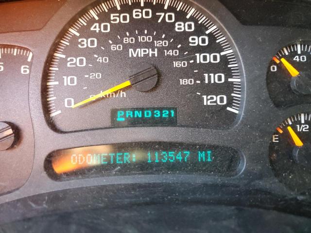 Photo 8 from auction – 2003 CHEVROLET AVALANCHE with VIN 3GNEK13T13G182228