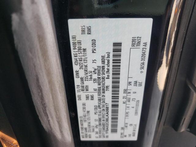 Photo 10 from auction – 2020 FORD TRANSIT T- with VIN 1FBAX2C88LKA06817