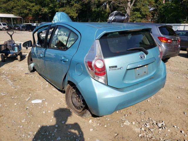 Photo 3 from auction – 2014 TOYOTA PRIUS C with VIN JTDKDTB36E1063661