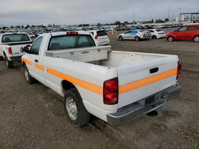 Photo 3 from auction – 2007 DODGE RAM 2500 S with VIN 3D7KR26D27G817440