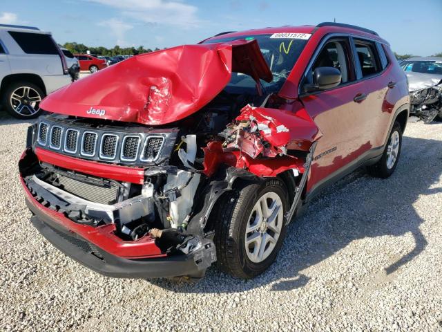 Photo 2 from auction – 2019 JEEP COMPASS SP with VIN 3C4NJCAB8KT788973