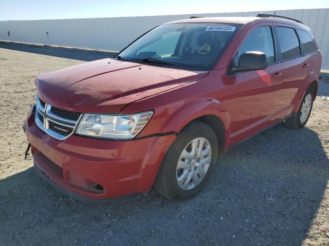 Photo 2 from auction – 2019 DODGE JOURNEY SE with VIN 3C4PDCAB6KT758094