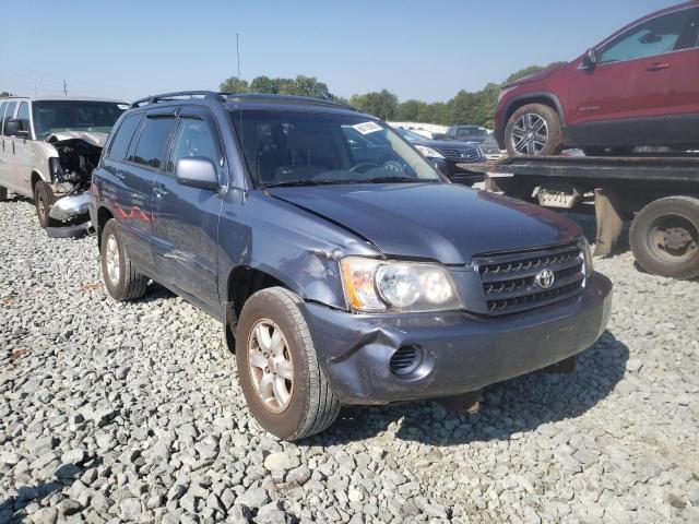 TOYOTA HIGHLANDER 2003 with VIN JTEHF21AX30137953 - Photo from auction