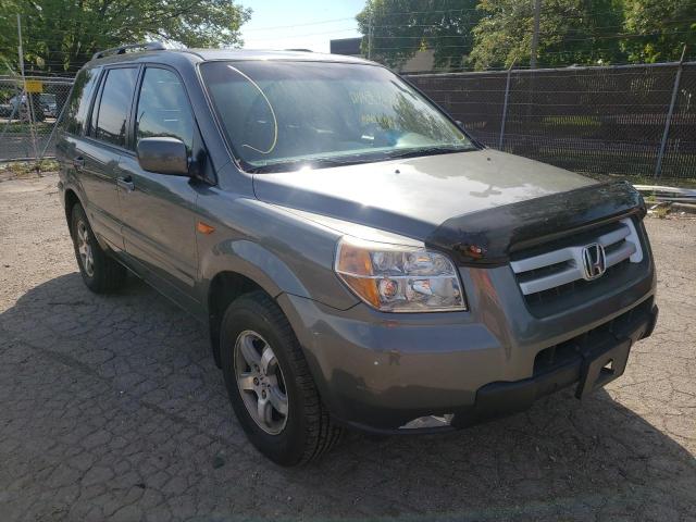 HONDA PILOT EXL 2007 with VIN 5FNYF18797B023488 - Photo from auction