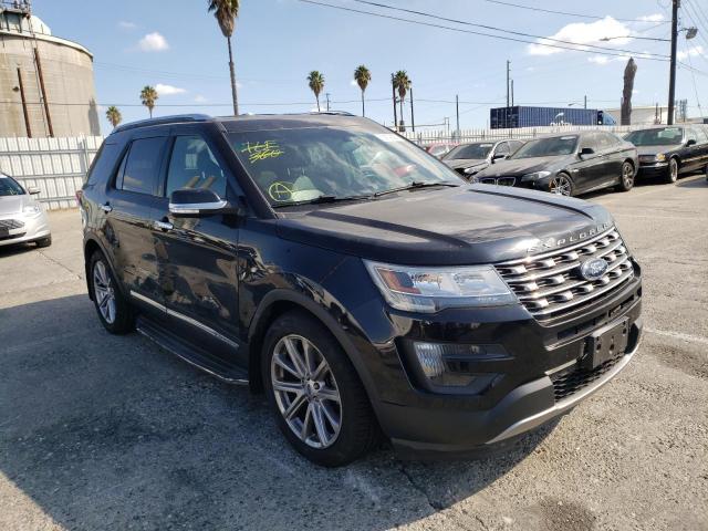 FORD EXPLORER L 2016 with VIN 1FM5K7F8XGGA52237 - Photo from auction