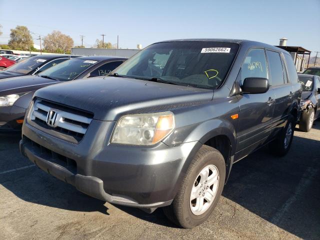Photo 2 from auction – 2006 HONDA PILOT LX with VIN 5FNYF28146B016710