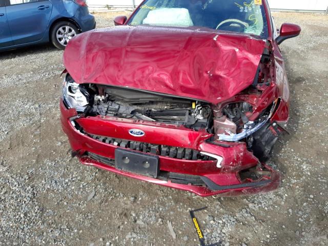 Photo 9 from auction – 2019 FORD FUSION SE with VIN 3FA6P0HD0KR178237