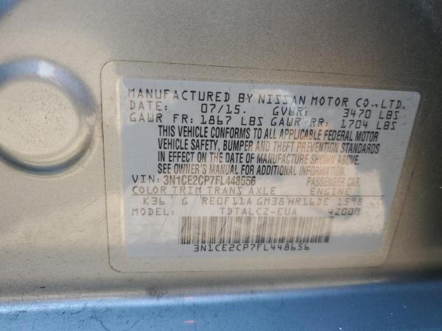 Photo 10 from auction – 2015 NISSAN VERSA NOTE with VIN 3N1CE2CP7FL448656