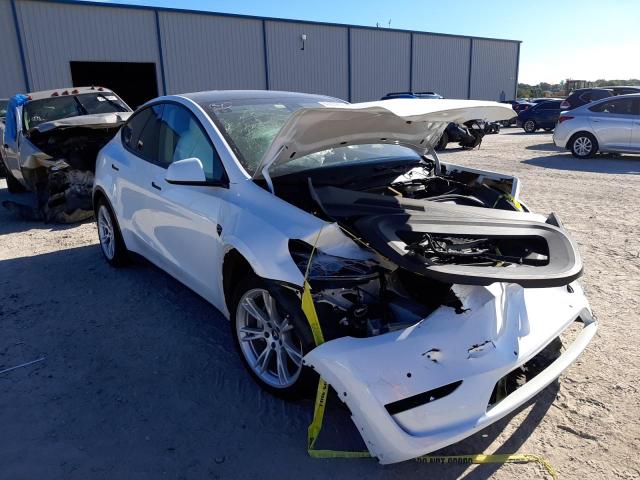 TESLA MODEL Y 2020 with VIN 5YJYGDEF7LF018892 - Photo from auction