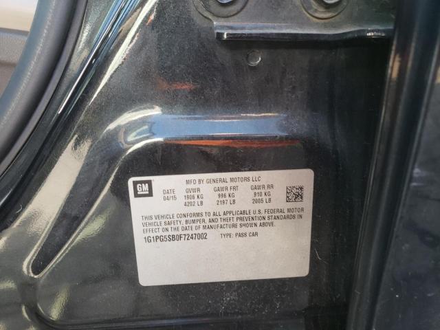 Photo 10 from auction – 2015 CHEVROLET CRUZE LTZ with VIN 1G1PG5SB0F7247002
