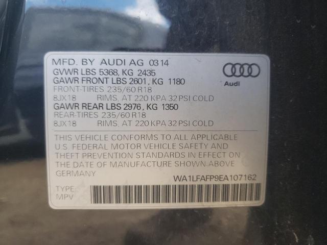 Photo 10 from auction – 2014 AUDI Q5 PREMIUM with VIN WA1LFAFP9EA107162