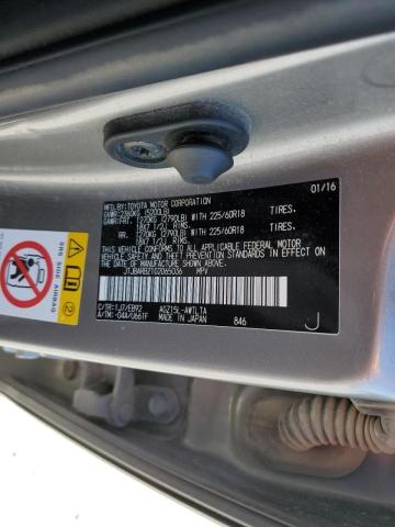 Photo 10 from auction – 2016 LEXUS NX 200T BA with VIN JTJBARBZ1G2065036