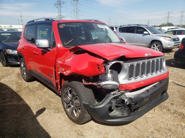 JEEP RENEGADE L 2015 with VIN ZACCJADT5FPC06454 - Photo from auction
