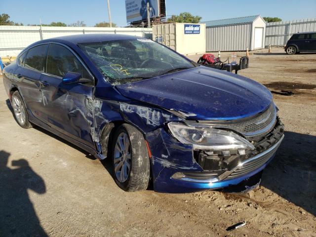 CHRYSLER 200 LIMITE 2015 with VIN 1C3CCCAB3FN582374 - Photo from auction