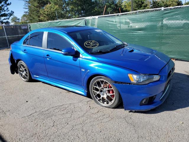 MITSUBISHI LANCER EVO 2015 with VIN JA32W5FVXFU011885 - Photo from auction