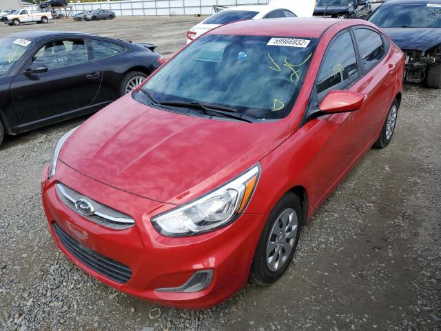 Photo 2 from auction – 2017 HYUNDAI ACCENT SE with VIN KMHCT4AE8HU176624