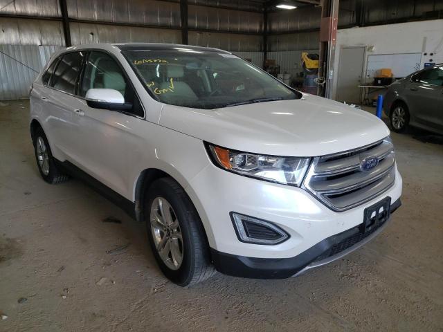 FORD EDGE SEL 2015 with VIN 2FMTK4J93FBB91749 - Photo from auction