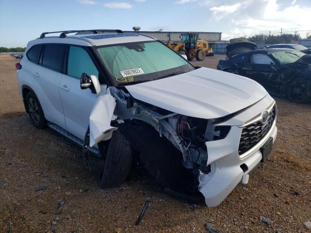 TOYOTA HIGHLANDER 2022 with VIN 5TDABRCH8NS544559 - Photo from auction