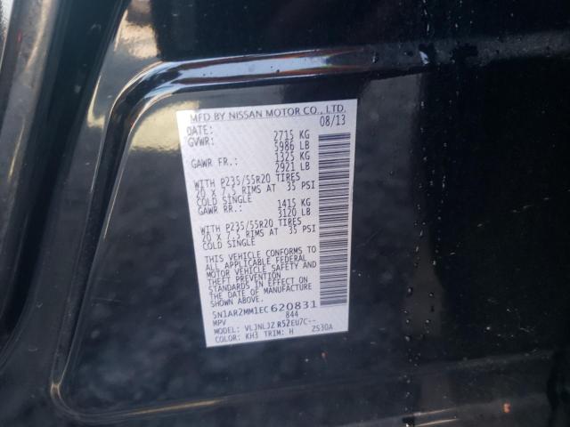 Photo 10 from auction – 2014 NISSAN PATHFINDER with VIN 5N1AR2MM1EC620831