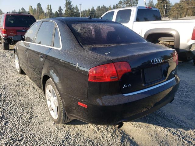 Photo 3 from auction – 2007 AUDI A4 2.0T QU with VIN WAUDF78EX7A254373