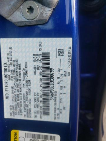 Photo 10 from auction – 2014 FORD FUSION SE with VIN 3FA6P0LU2ER300799