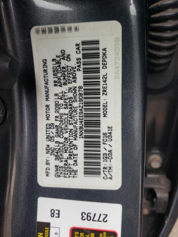 Photo 10 from auction – 2010 TOYOTA COROLLA with VIN 1NXBU4EE9AZ190878