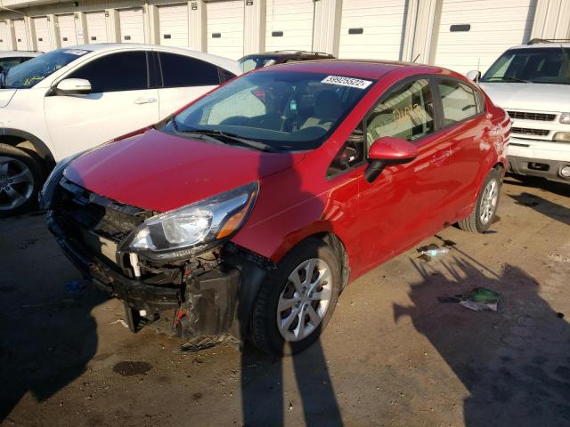 Photo 2 from auction – 2014 KIA RIO LX with VIN KNADM4A37E6372331