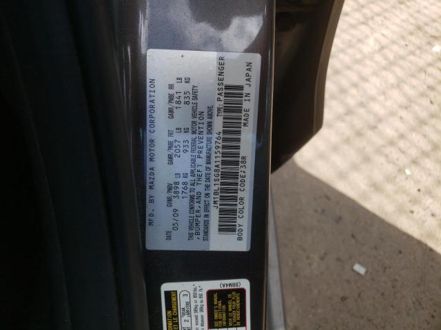 Photo 10 from auction – 2010 MAZDA 3 I with VIN JM1BL1SG8A1159764