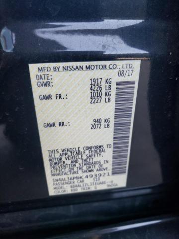 Photo 10 from auction – 2017 NISSAN ALTIMA 2.5 with VIN 1N4AL3AP6HC493921