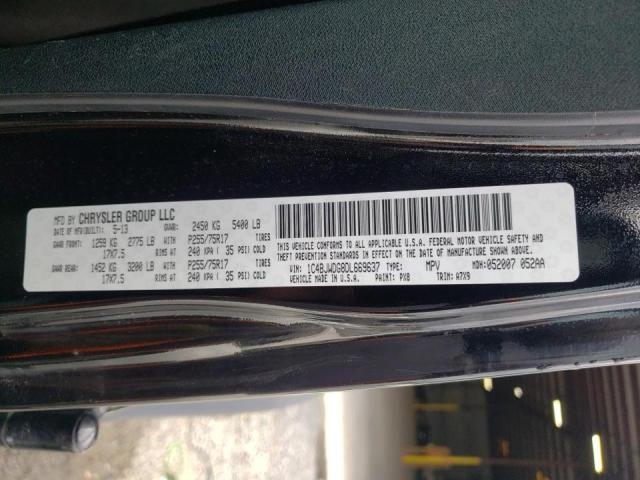 Photo 10 from auction – 2013 JEEP WRANGLER U with VIN 1C4BJWDG8DL669637