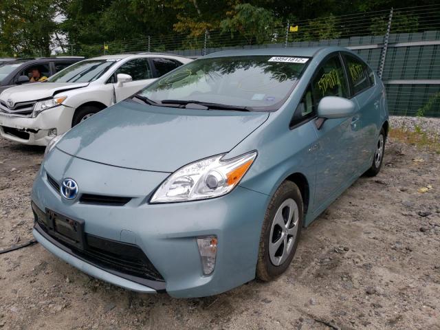 Photo 2 from auction – 2014 TOYOTA PRIUS with VIN JTDKN3DU0E1845165