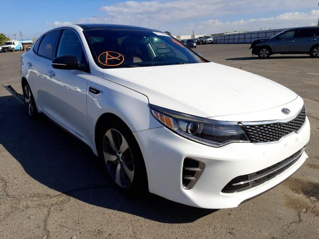 KIA OPTIMA SX 2016 with VIN 5XXGW4L23GG001704 - Photo from auction
