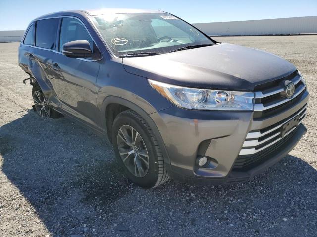 TOYOTA HIGHLANDER 2018 with VIN 5TDZZRFH2JS285409 - Photo from auction