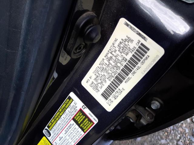 Photo 10 from auction – 2013 TOYOTA COROLLA BA with VIN 5YFBU4EE7DP191100