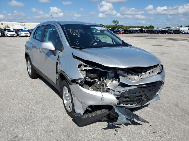 CHEVROLET TRAX LS 2019 with VIN 3GNCJKSB7KL344801 - Photo from auction
