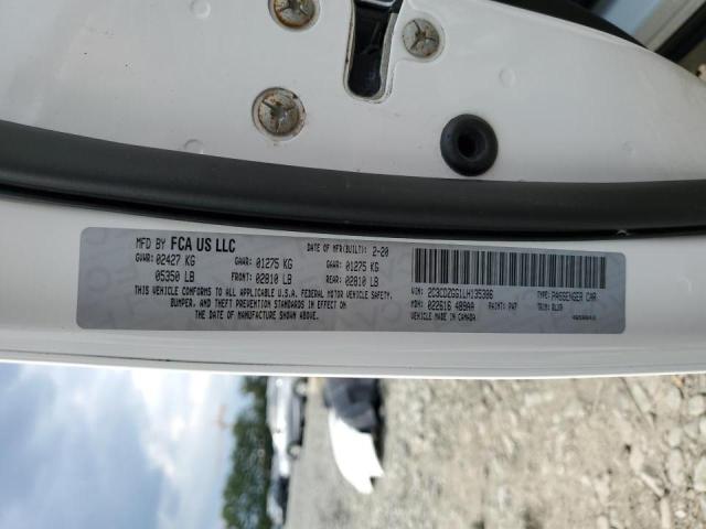 Photo 10 from auction – 2020 DODGE CHALLENGER with VIN 2C3CDZGG1LH135386